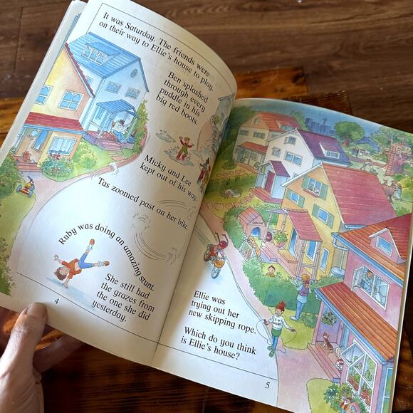 Vintage 1995 Usborne The Monster Gang Paperback Book - Picture 3 of 7